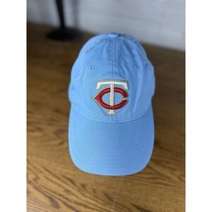 Minnesota Twins Hat Cap Strap Back Mens Blue MLB Baseball DQ 2019 Promo Giveaway